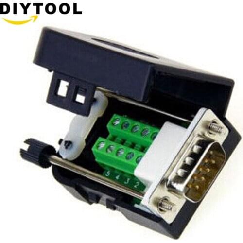 DB9 COM RS232 transfer-free Signals terminals Male connector D sub 9Pin