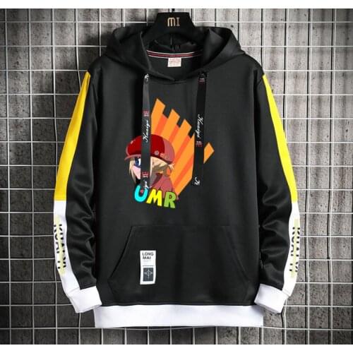 Himouto! Umaru-chan Anime Hoodie teenagers Popular Harajuku Hoodeds Pullover Streetwear Casual Fake Two-Piece jacket men coat