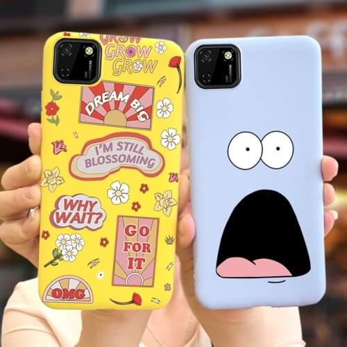 Honor 9S Case Cute Cartoon Cover For Huawei Y5p 2020 Case DRA-LX9 Soft Silicone Coque Cover For Honor 9S 9 S DUA-LX9 Phone Cases