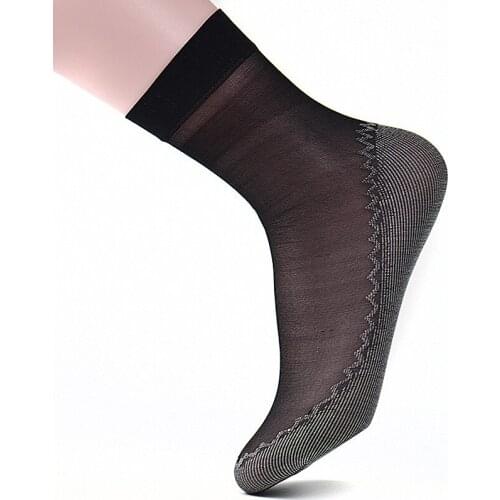 5 Pairs Quality Velvet Thick Cotton Bottom Short Socks New 5 Colors Non-slip Feet Comfortable Breathable Cool Women Summer Sock