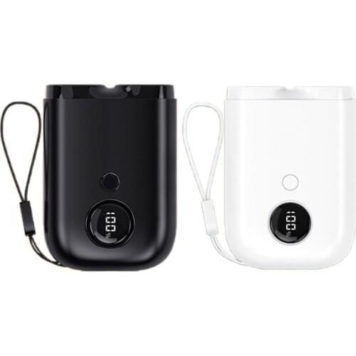 Multifunctional Portable Charger PD 16 Mobile Power PD 22.5 W Mobile Power ( Storage)- Fast Charging White/Black