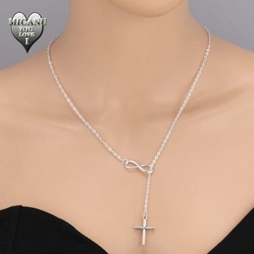 Neclace cross ketting cute harajuku pendant moda sautoir femme long boyfriend gift ofertas calientes con env biżuteria damska