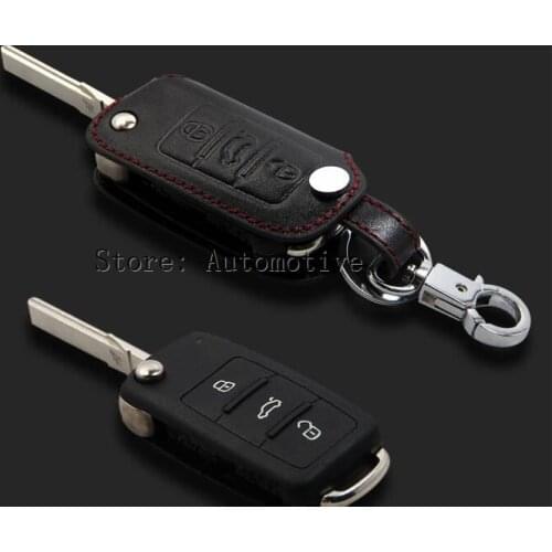 Fit for Skoda Octavia, for Fabia, for Yeti, superb Combi,Rapid Leather key cases / leather key bag/ key cover