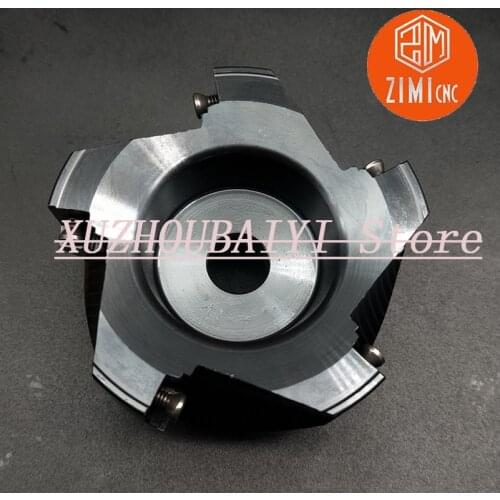 TFM90AP 580-27R-17 face milling cutter 5-edge R0.8 milling cutter disc for APMT17 carbide alloy CNC milling machine