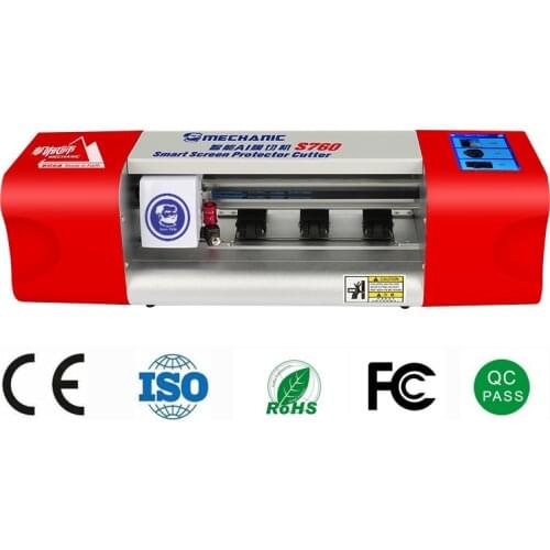 MECHANIC S760 Intelligent Universal Customized Cutting Machine AI 50pcs HD Hydraulic Film Front Glass Back Cover Films Cutting