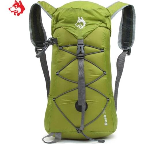 32L purple/Red/Blue/Green outdoor trekking backpack Nylon waterproof unisex cheap hiking backpacks folding mountaineering bag