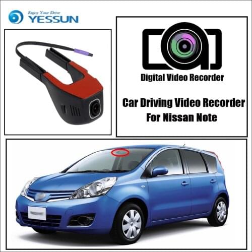 YESSUN for Nissan Note Car Driving Video Recorder Wifi DVR Mini Camera Novatek 96658 FHD 1080P Dash Cam Night Vision