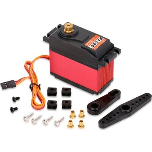 1 / 2 / 4pcs CYS-S8218 40kg Metal Gear Digital 6V-7.4V 0.18s-0.20s/60 High Torque HV Servo for 1/5 RC Car