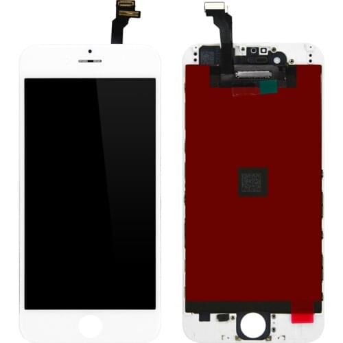 10PCS/lot For iPhone 6 LCD Display Screen Touch Digitizer Assembly complete LCD with frame 3D Touch ecra pantalla Black White