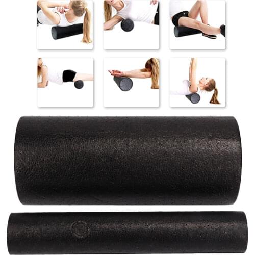 Brand New Muscle Relieve Massage Roller Gym Fitness Sport Exercise Equipment 2 In 1 Yoga Hollow Column Foam Roller Set
