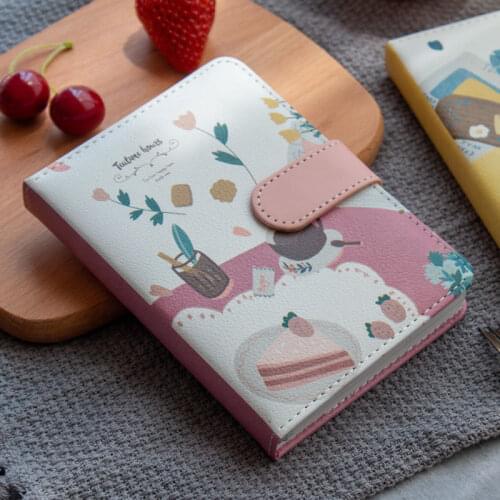 2021 Cute Kawaii Notebook Journal Diary Planner Notepad Organizer Paper Note Book Korean Stationery Office School Supplies