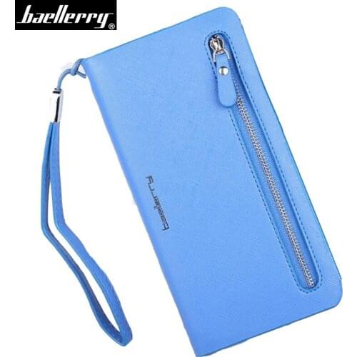 Baellerry Women Wallet Top Quality Female Wallet Purse Multifunction Long Zipper Ladies Clutch Purse Card Holder Money Bag