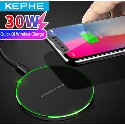 20W Fast Wireless Charger For Samsung Galaxy S10 S9/S9+ S8 Note 9 USB Qi Charging Pad for iPhone 11 Pro XS Max XR X 8 Plus