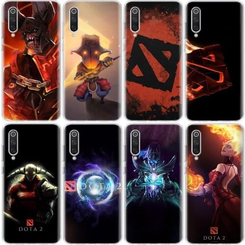Game dota 2 logo Phone Case For Xiaomi Redmi Note 10 9 8 8T 7 6 5 Pro 9C 9S 9A 8A 7A 6A 5A 4X S2 K20 Coque Cover