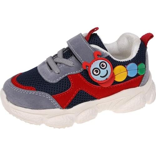 New Baby Kids Shoes Fashion Soft Bottom Toddler Mesh Shoes Little Girls & Boys Children Sneakers Size 21-30