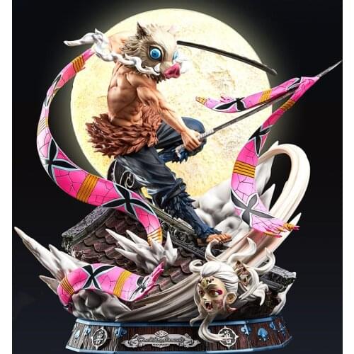 Demon Slayer Hashibira Inosuke GK Resin Limited Statue Figure