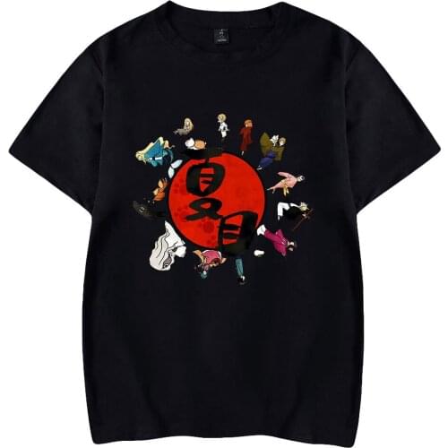 Natsumes Book of Friends Tshirt Boys O-Neck Summer Short Sleeve Men Women Tshirt Harajuku Streetwear Anime Kawaii Kids Clothes