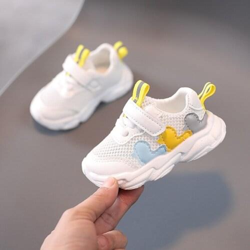 COZULMA Baby Sports Shoes for Boys Girls First Walkers 1-2 Years Baby Kids Soft Bottom Breathable Sneakers Infant Cute Shoes