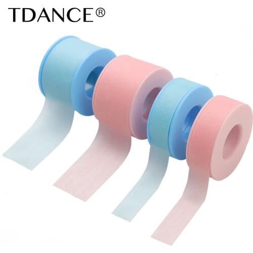 TDANCE 1pcs/Rolls False Eyelashes Extension Tape Professional Anti-allergy Breathable Micropore Fabric Eye Lashes Grafting Tools