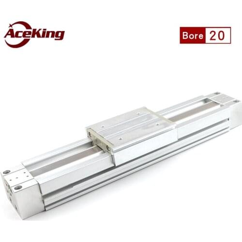 MY1M Sliding guide rail type rodless cylinder MY1M20/MY1M20G-100/200/300/400/500/600/700/800/900/1000 MY1M20-100 MY1M20-200