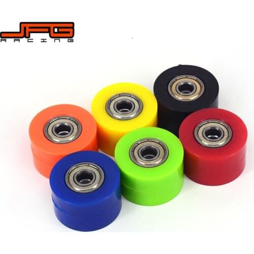 Motorcycle M8 Drive Chain Pulley Roller Slider Tensioner Wheel Guide For KTM YAMAHA HONDA KAWASAKI SUZUKI EXC XC CR CRF KX KLX