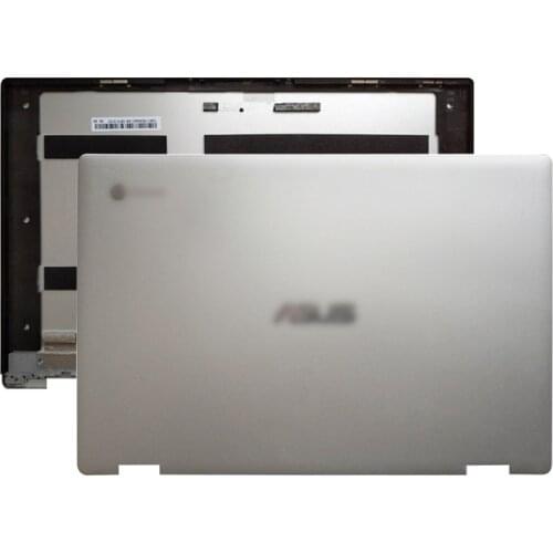 NEW Laptops LCD Back Cover for ASUS Chromebook Flip C435TA C434TA-DS588T 14" Silver Metal Computer Case