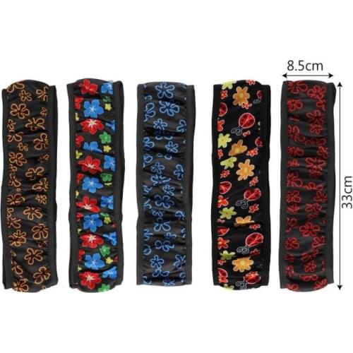New Flowers Print Car Steering Wheel Cover Anti-slip Car Styling Elastic 38cm Steering Covers Car styling Car Accessories Sale