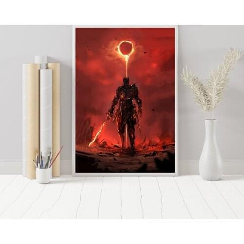 Dark Souls Game Poster Wall Painting Home Decoration ( No Frame )
