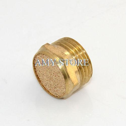 Pneumatic Air Breather Vent Silencer Muffler Threaded BSP 1/2"