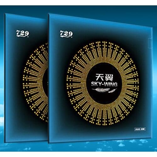 RITC 729 Sky-Wing sky wing Pips-In Table Tennis (PingPong) Rubber With Sponge for backhand light