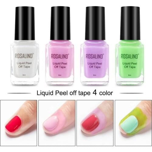 Peel Off Anti-overflow Glue Easy Removing Nail Edges Protection Nail Art Tool