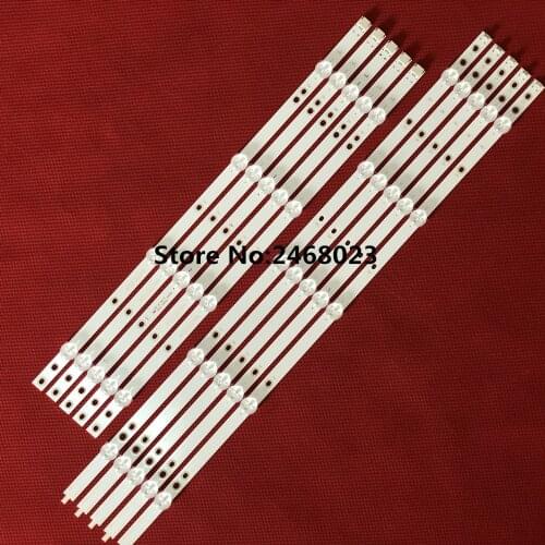 10pcs/Set LED Backlight Strip For 50PUS6162/12 50PUS6703 50PUS6753 50PUS7383/12 50PUS6523/12 50PUS6503 LB50086 LB50082 LB50089