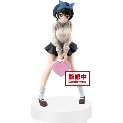 In Stock Rent A Girlfriend Anime Action Figures Sarashina Ruka Hand-Made Peripheral Collectible 18 Cm PVC Ornament Model Toys