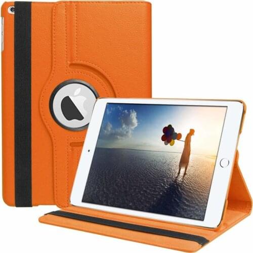 360 Degree Rotating PU Leather Flip Case Cover For iPad Air 2 case Smart Case For iPad 9.7 case 2018 6th generation case A1567