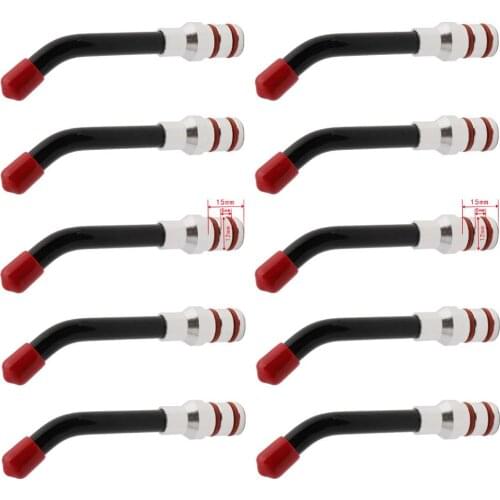 10pcs Universal Dental Optical Fiber Guide Rod Tips For Dental LED Curing Light Lamp 12*15mm