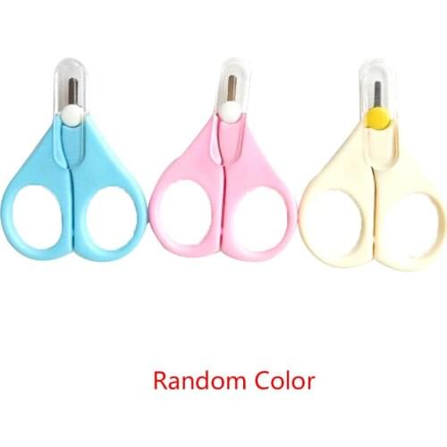 Safety Nail Clippers Scissors Cutter For Newborn Baby Convenient Daily Baby Nail Shell Shear Manicure Tool Baby Nail Scissors
