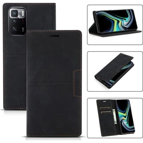 Funda Case for Xiaomi Redmi Note 10 Pro Note 9S 9AT Poco X3 NFC F3 M2 Mi 11 Lite Mi 10T Wallet Coque Protetion Phone Case Cover