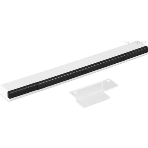 Black/White For WII Wireless Remote Sensor Bar Support Bluetooth Receiver for Nintendo Wii Controller
