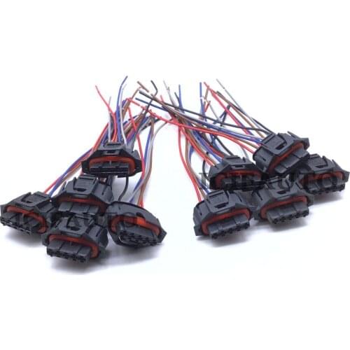 Maf Air Flow Sensor Meter Connector Plug Pigtail For Kia Carens 2002-2016 MK II MPV 1.6 1.8 0280218106 0280218107 28100-2Y100