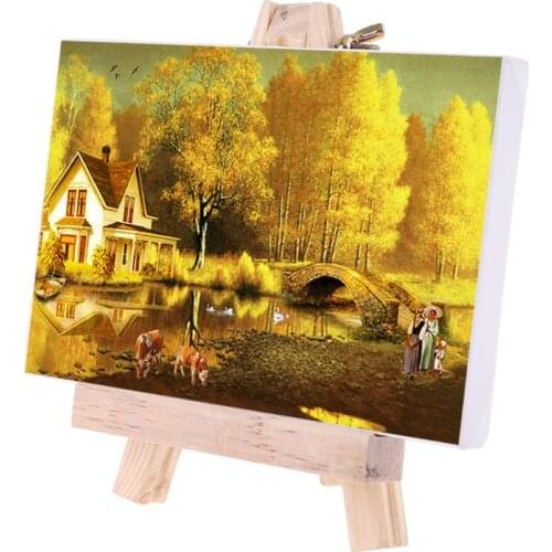 Wood Table Easel For Artist Easel Painting Craft Wood Stand For Party Decoration