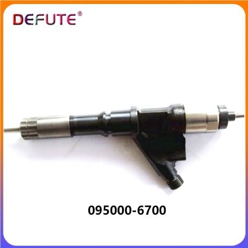 China Lutong diesel factory wholesale common rail injector 095000-6700 for SINOTRUK HOWO R61540080017A