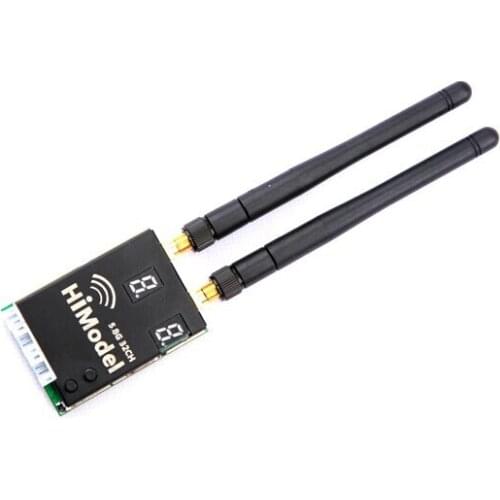 HiModel TX5502 5.8G 32CH 500mW Transmitter Dual-way TX FPV Telemetry W/LED
