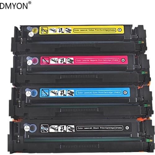 DMYON Toner Cartridge 204A CF510A CF511A CF512A CF513A Compatible for HP For Color LaserJet Pro M154 MFP M180 M180n M181 M181fw