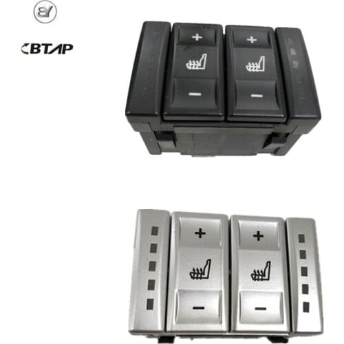 BTAP New Silver & Black Seat Heating Button Control Switch For Ford Mondeo MK4 S-MAX Galaxy MK 3 6M2T 19K314 AC 6M2T19K314AC