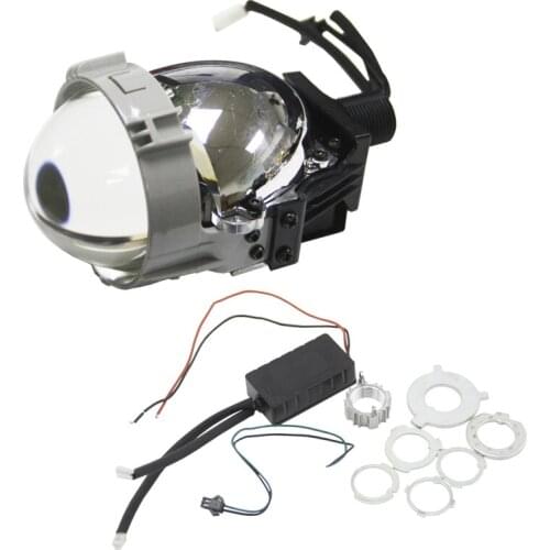 Bi-led Lens Projector Headlight Lenses 2.5'' LED Lights For H7 H4 H1 9005 9006 Auto Cars Styling Accessories Retrofit DIY