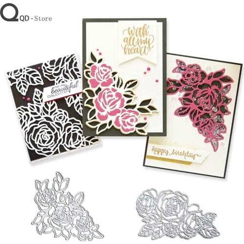 Scrapbook Metal Cutting Dies Childrens Educational Flower Handmade Tools DIY Card Make Mould Model Craft Decoration New 2021