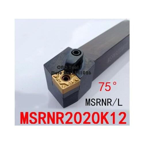 MSRNR2020K12/MSRNL2020K12,Metal Lathe Cutting Tools Lathe Machine CNC Turning Tools External Turning Tool Holder M-Type MSRNR/L