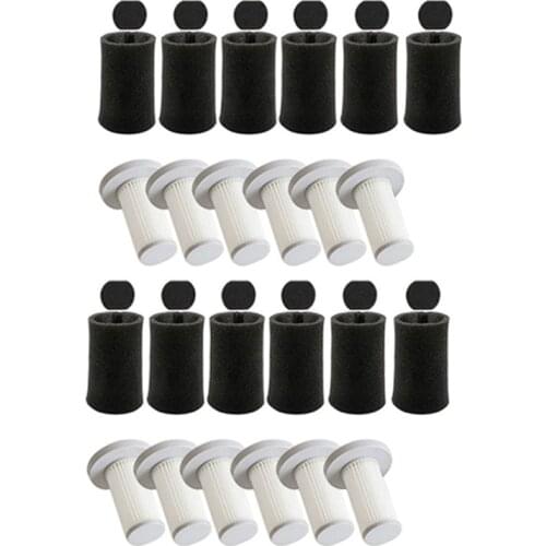 12Pcs Handheld Vacuum Cleaner Hepa Filter Sponge Filter Kit for Deerma DX700 DX700S Vacuum Spare Parts Accessories