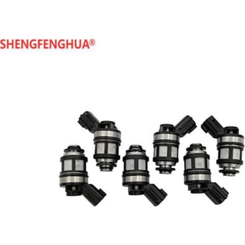 Set of 6 Fuel Injectors 16600-38Y10 JS23-1 For Frontier Pathfinder Quest Xterra