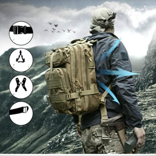 1000D Nylon Bags Backpacks Hiking Backpack Outdoor Military Rucksacks Tactical Backpack Military Bag Men Bag Backpack